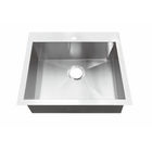Household Stylish Top Mount Stainless Steel Kitchen Sink 5 Years Warranty / Square Stainless Steel Kitchen Sink