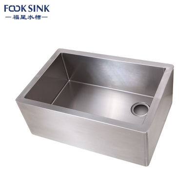 Single Apron Stainless Steel Kitchen Sink /  Vintage Bathroom Farmhouse Sink