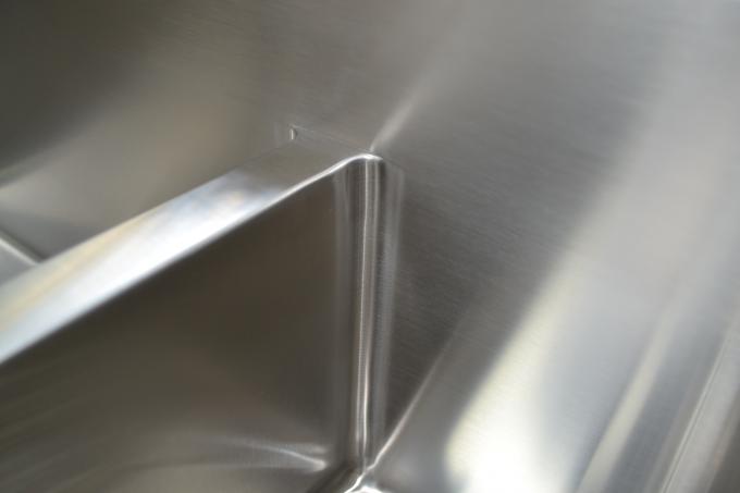 América denomina uma gota de aço inoxidável de 304 topmount no dissipador da bacia de lavagem do banheiro da cozinha